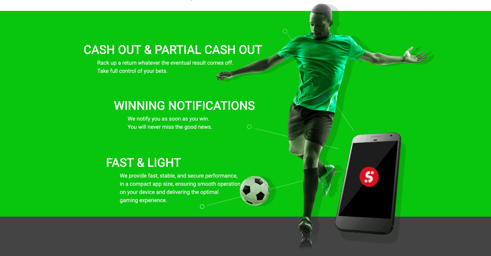 SportyBet Tanzania mobile application interface preview